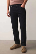Men's Straight Fit Black  Jeans