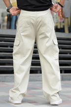 Men's Street Style 6 Pockets Cargo Trouser