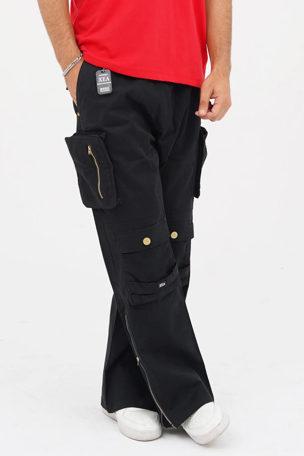 Streetwear Cargo Pants Black