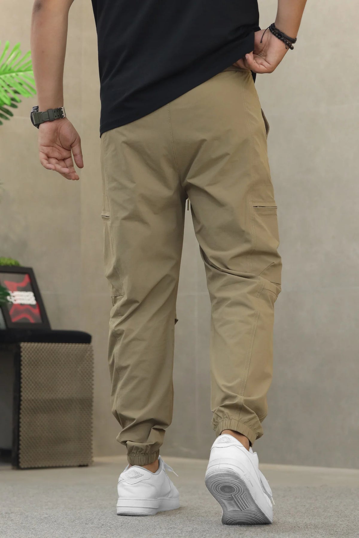 Men's  Lightweight Multi-Pocket Cargo Trouser