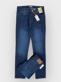 Men's Relaxed Bootcut Fit Tinted Blue Jean