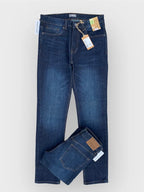 Men's Relaxed Bootcut Fit Tinted Blue Jean