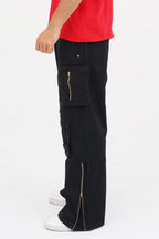 Streetwear Cargo Pants Black
