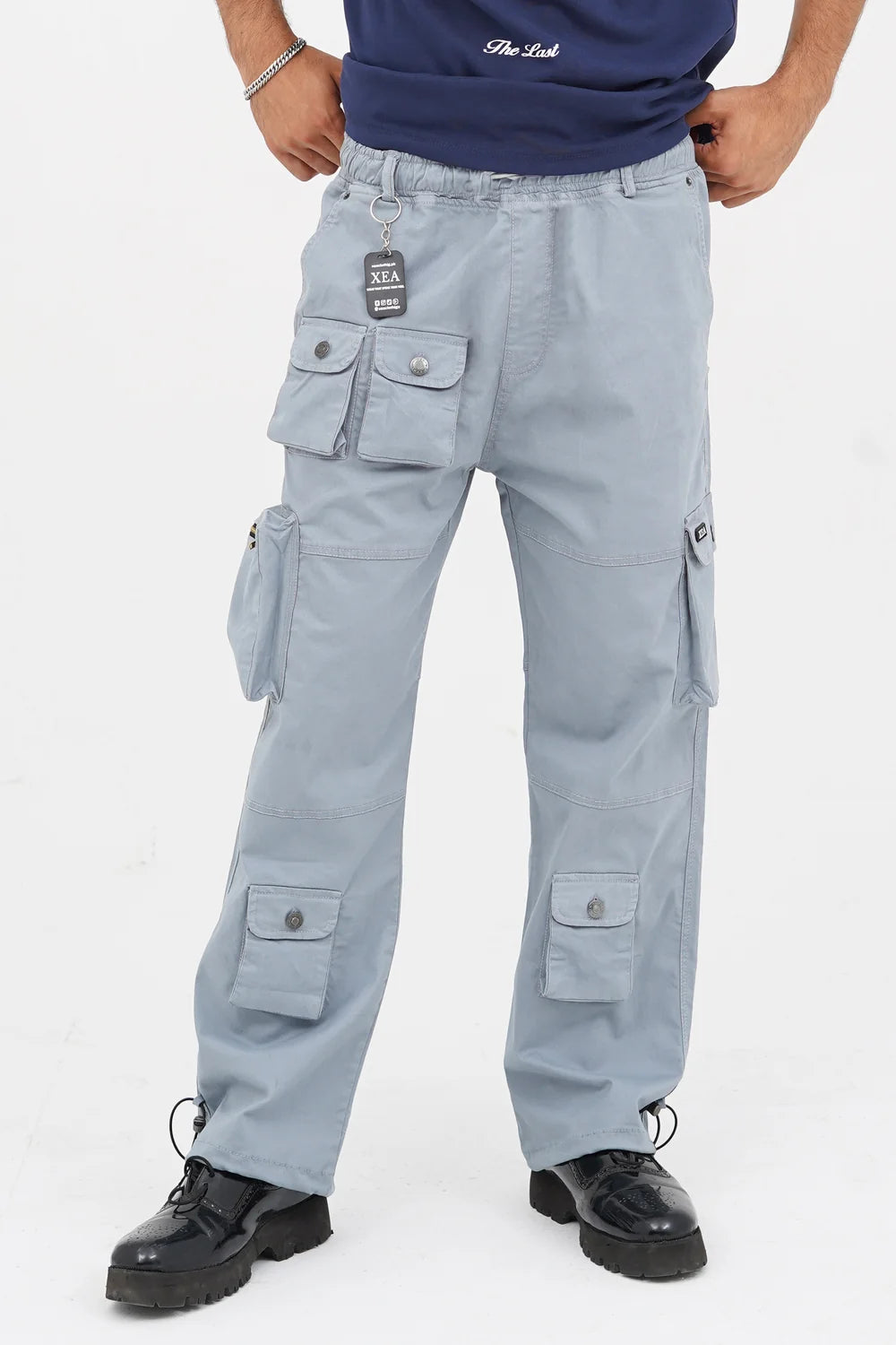 BAGGY FIT CARGO DENIM