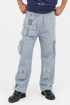BAGGY FIT CARGO DENIM